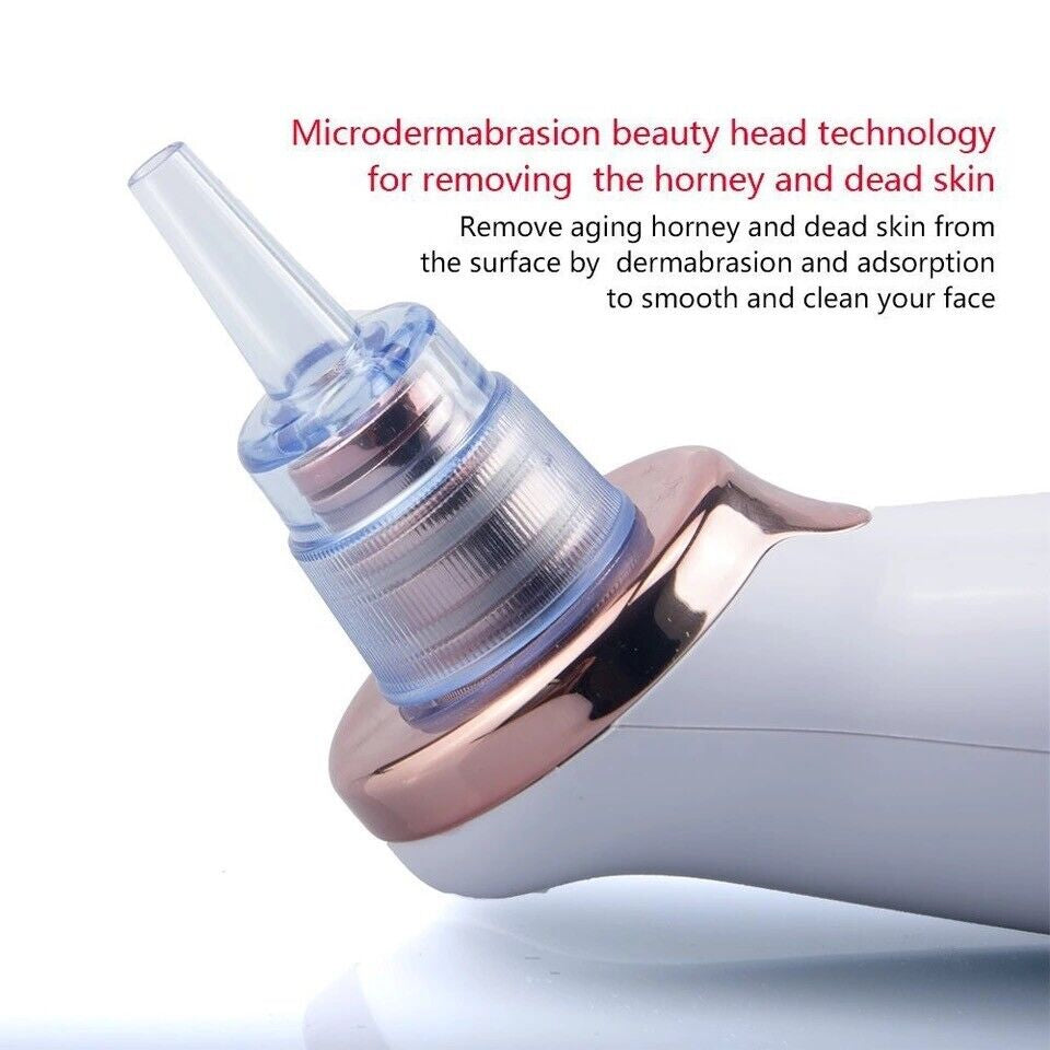 Electric Blackhead Remover Pore Vacuum Suction Diamond Dermabrasion Face Cleaner